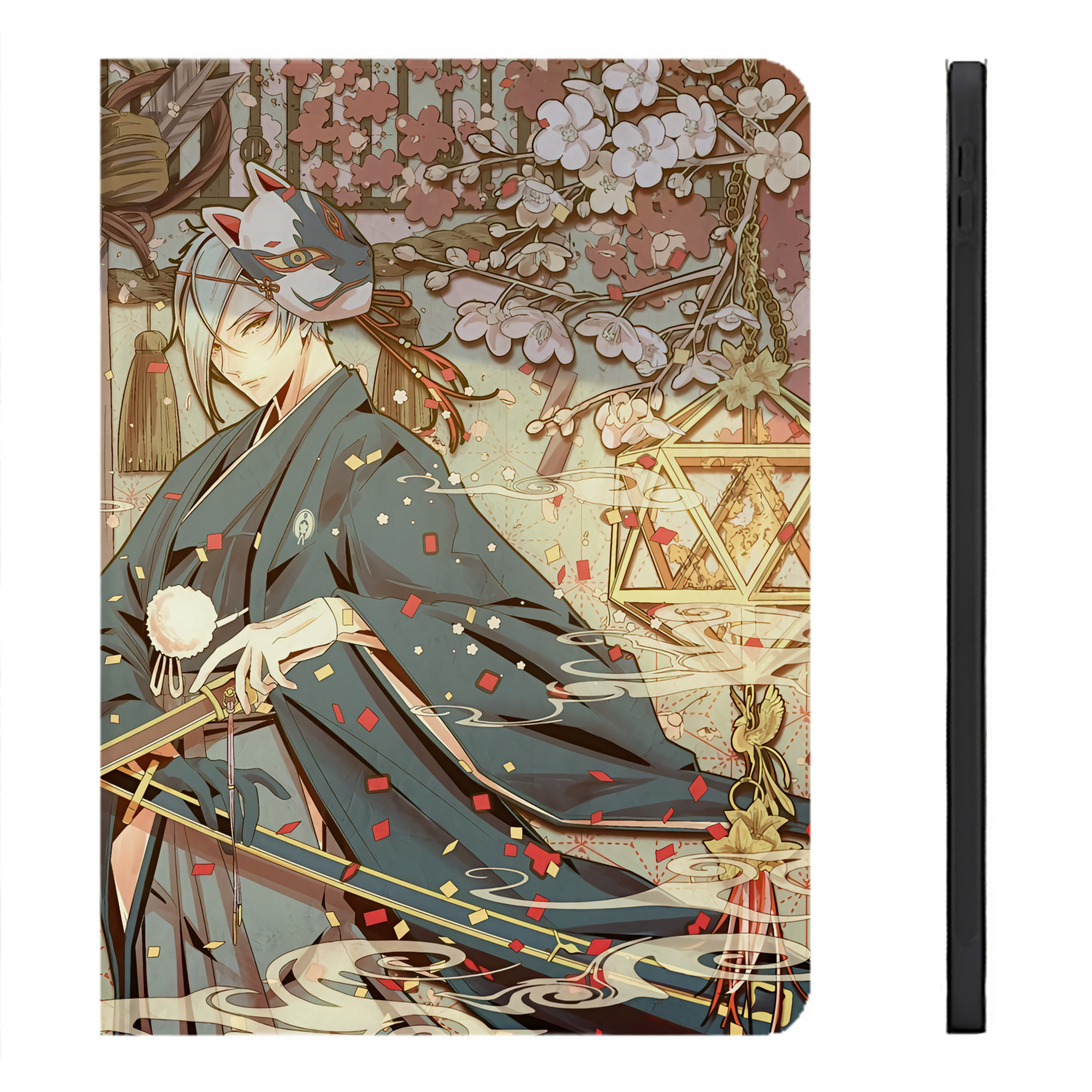 （画像用） 刀剣乱舞 Touken Ranbu IPadケース ペンホルダー付き ブックスタイルデザイン
